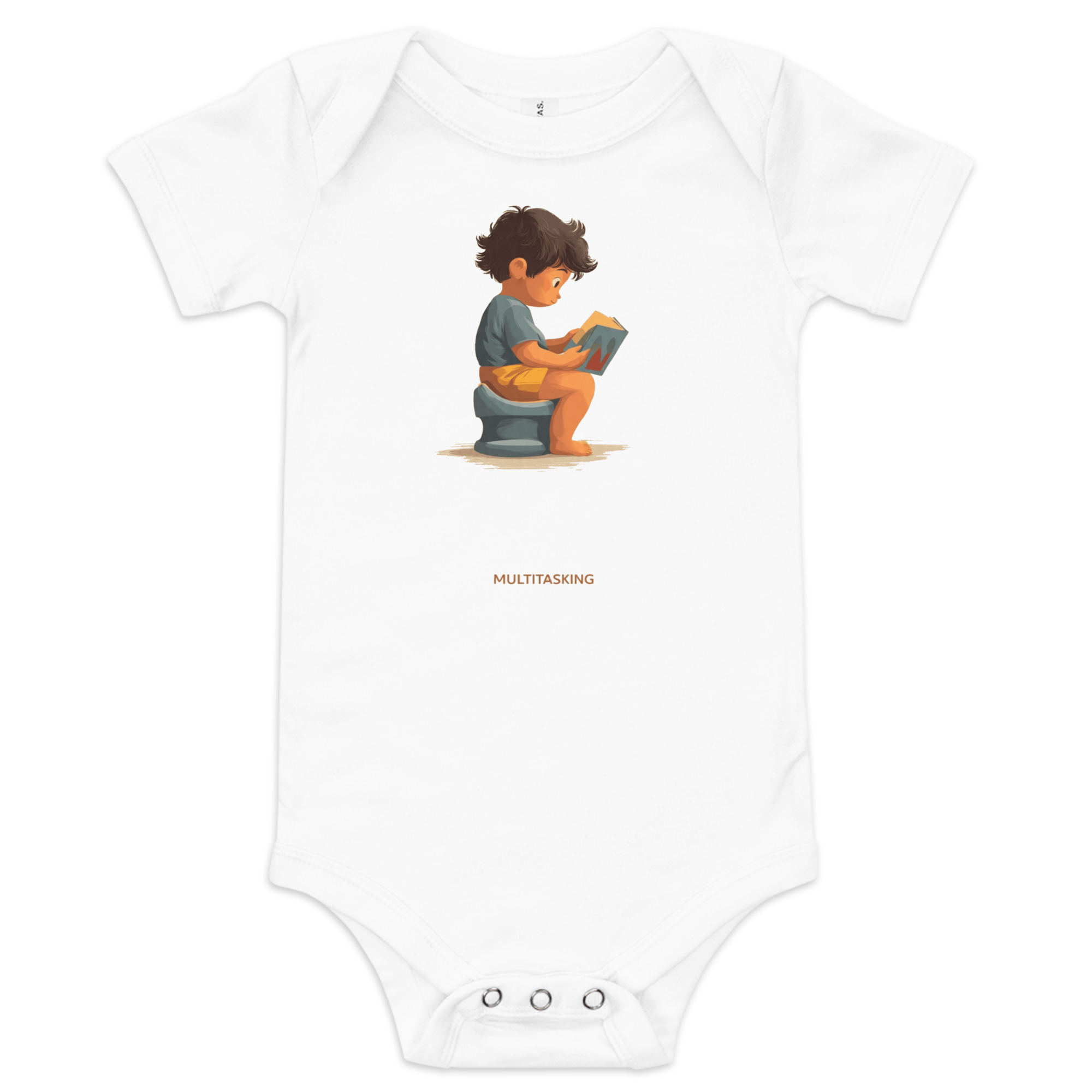 Baby short sleeve - "Multitasking" one piece