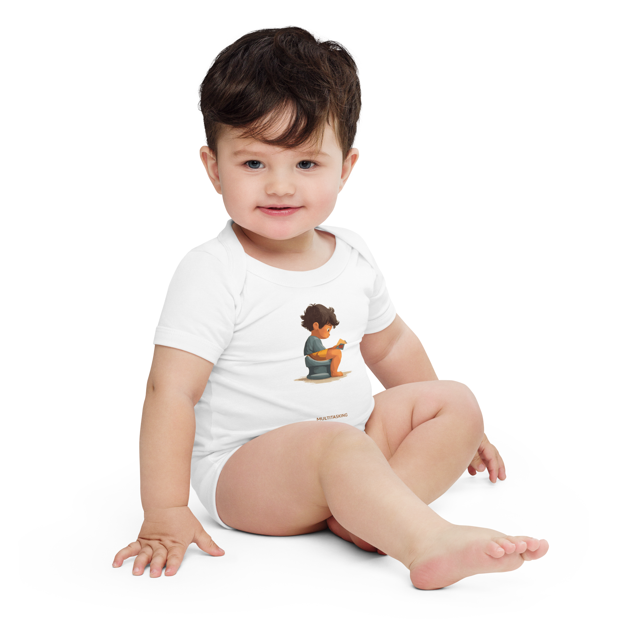 Baby short sleeve - "Multitasking" one piece - Image 2