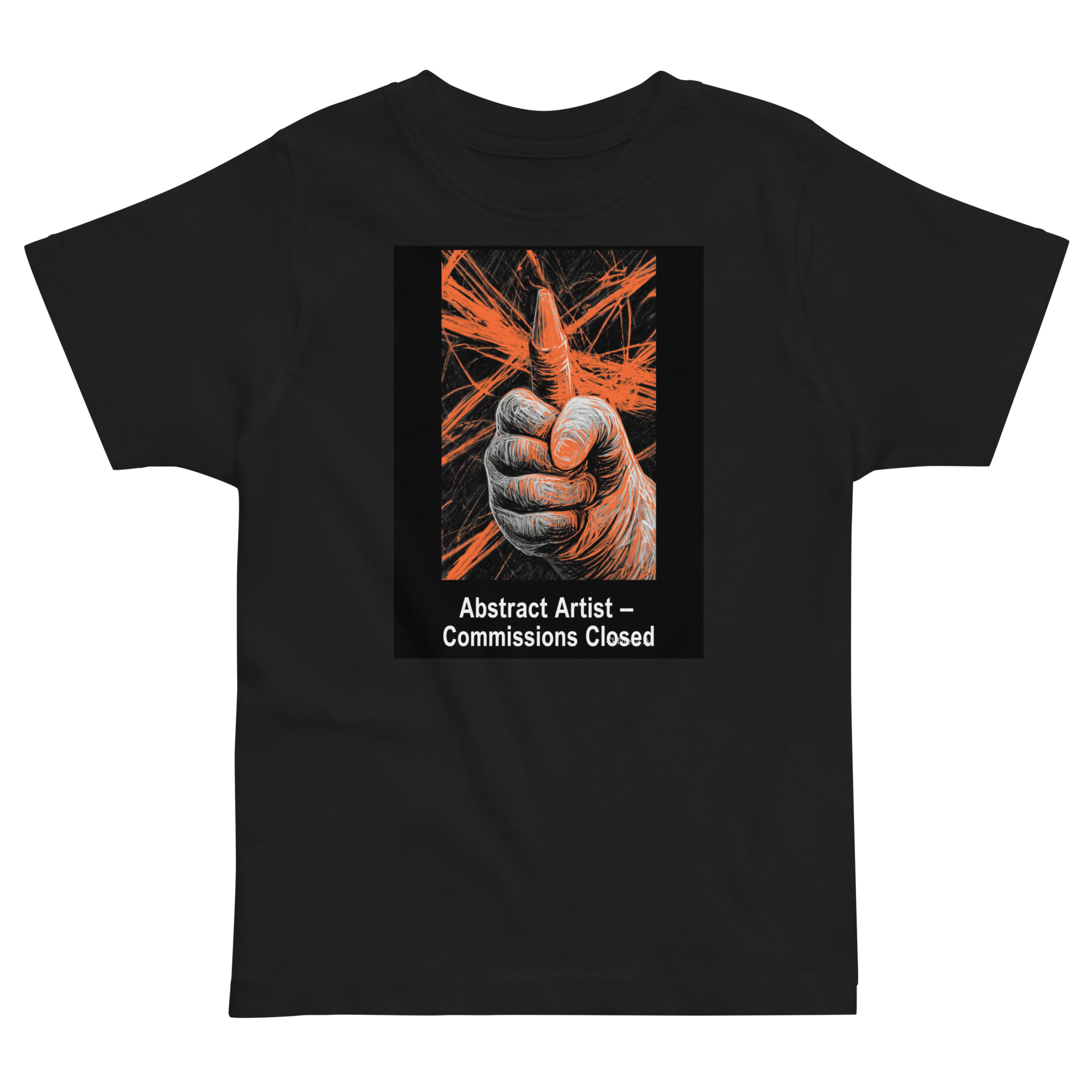 Toddler jersey - Abstract Artist – Commissions Closed t-shirt