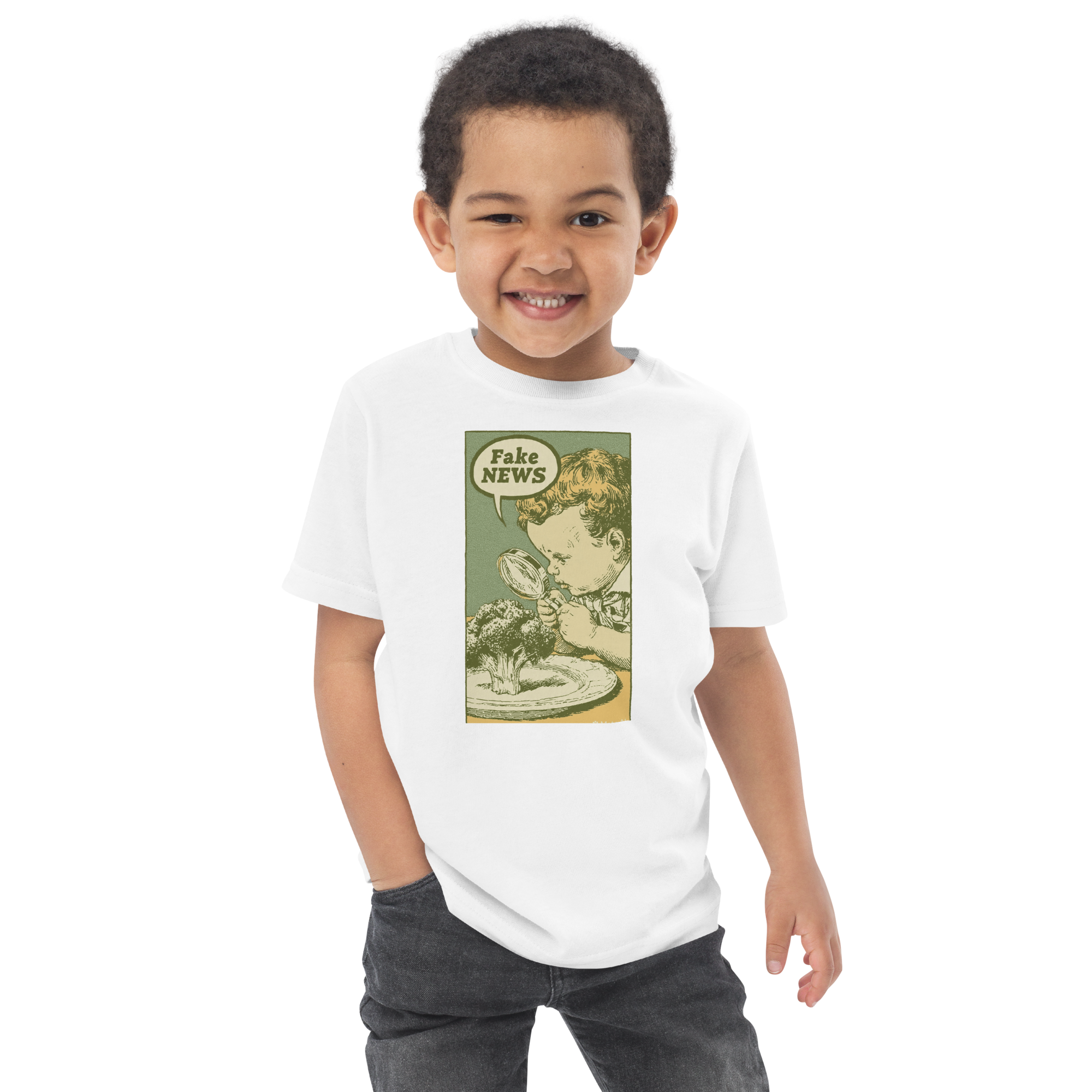 Toddler jersey - fake news t-shirt - Image 5