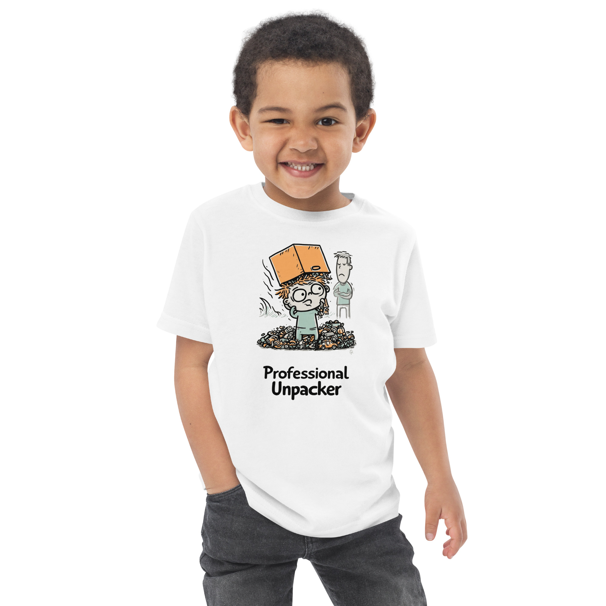 Toddler jersey - Professional Unpacker t-shirt - Image 5