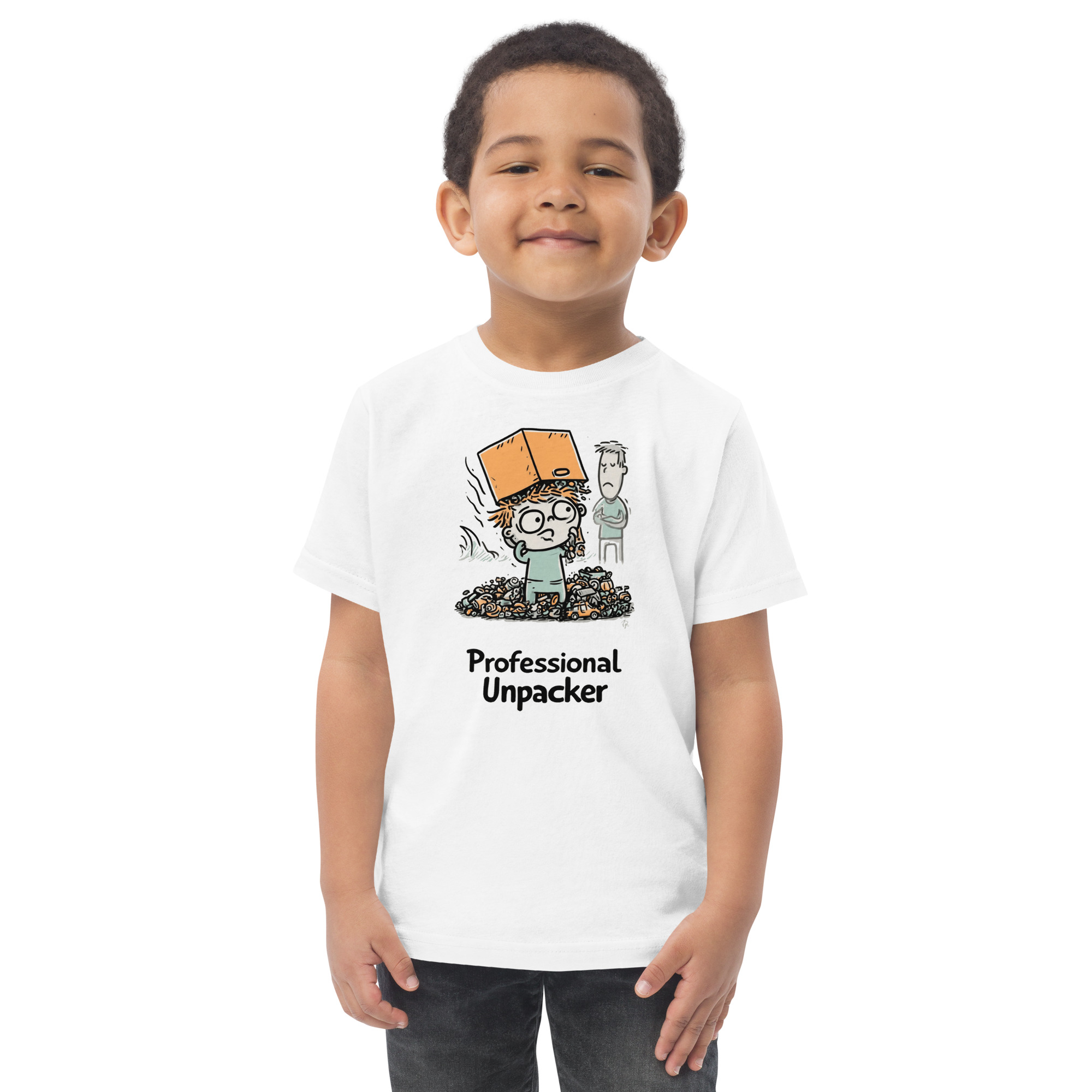 Toddler jersey - Professional Unpacker t-shirt - Image 2