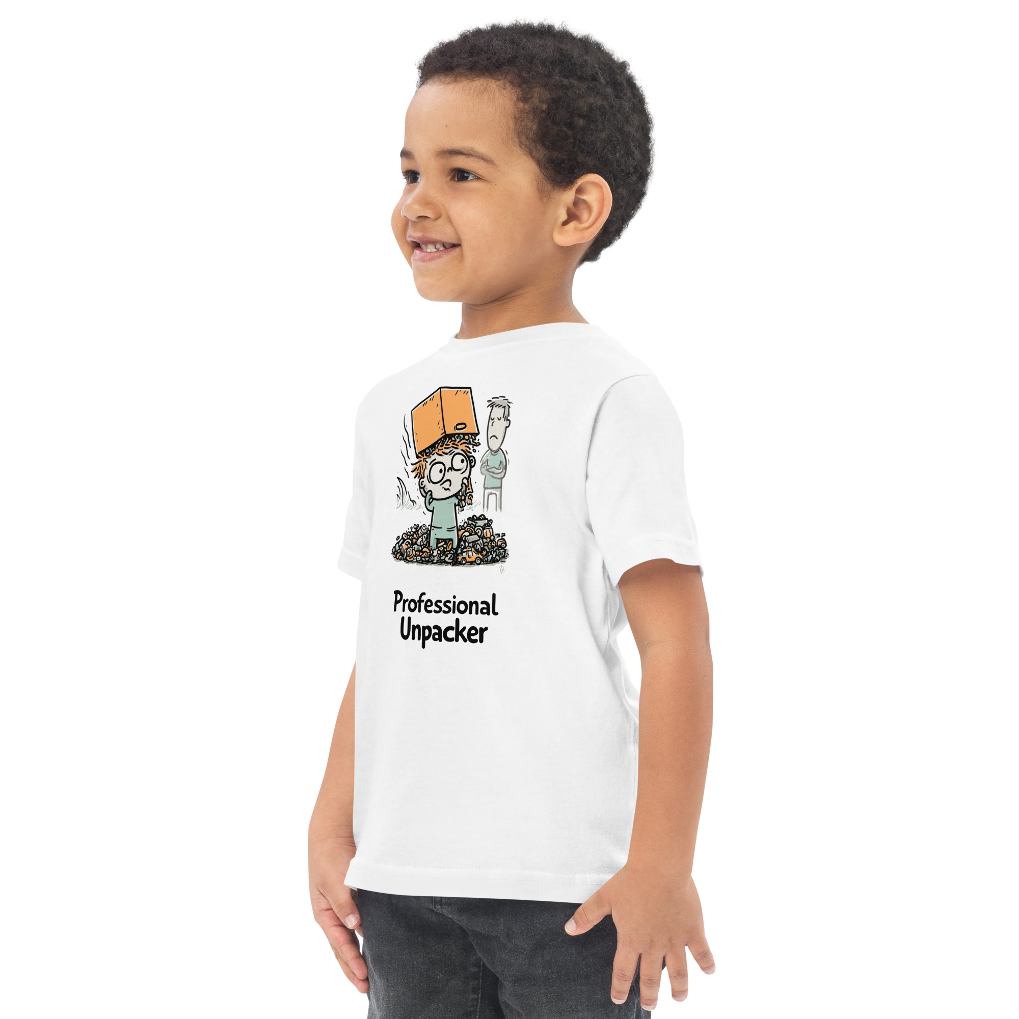 Toddler jersey - Professional Unpacker t-shirt - Image 4