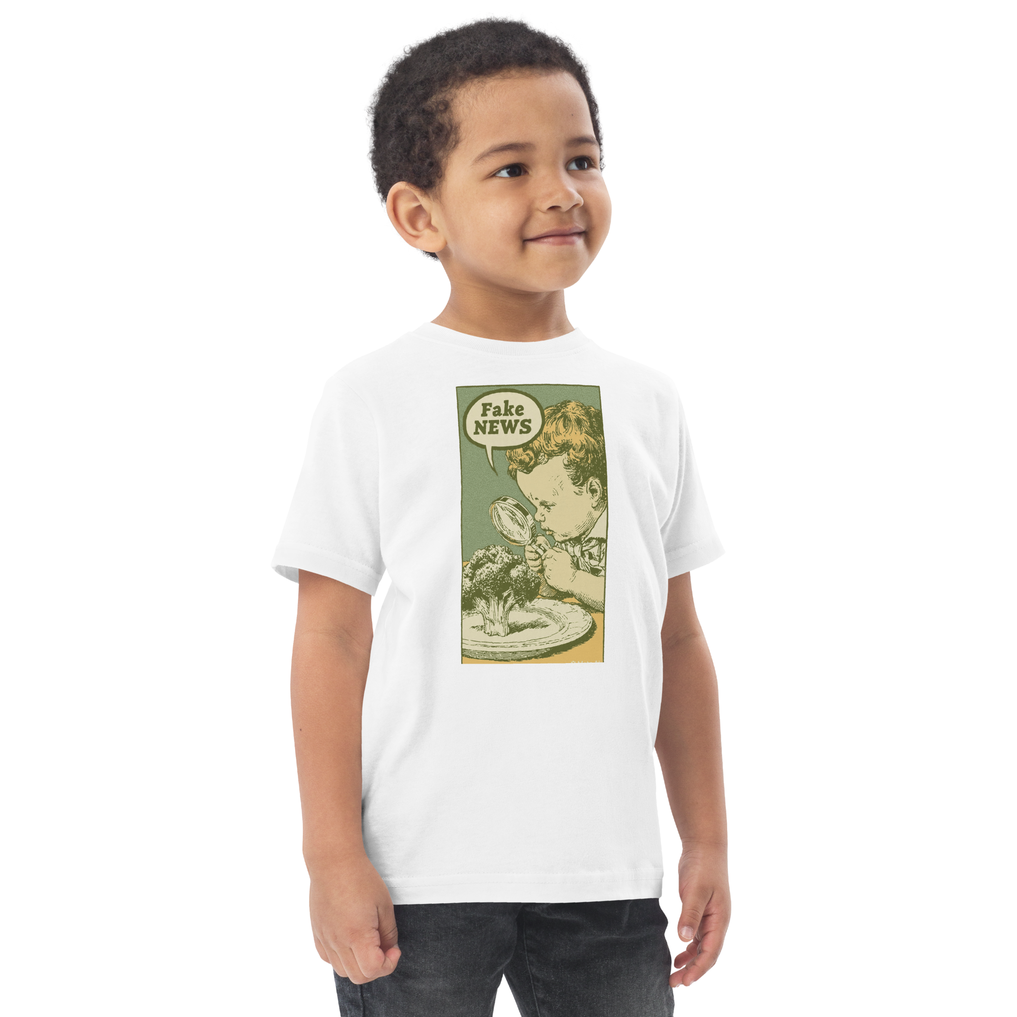 Toddler jersey - fake news t-shirt - Image 3