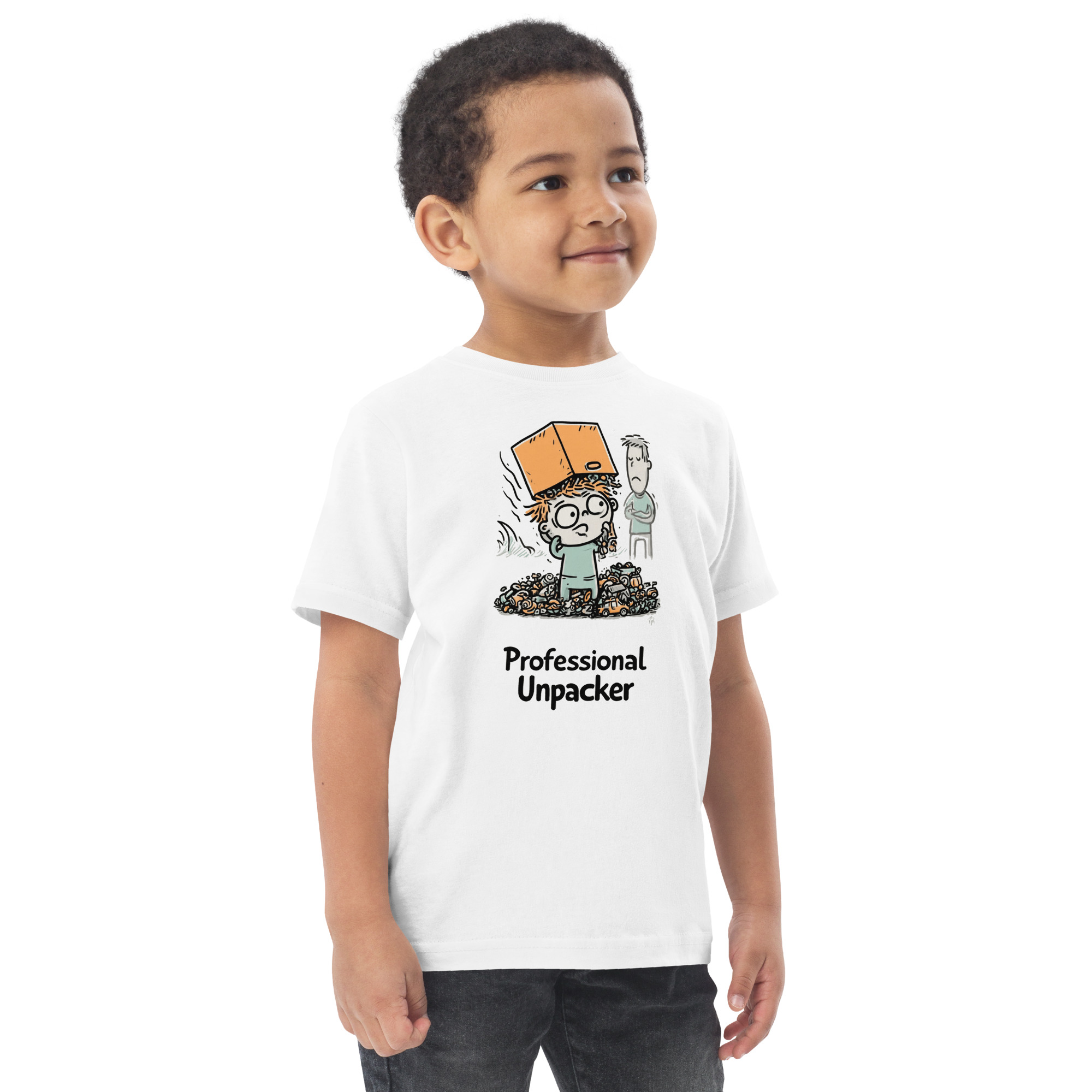 Toddler jersey - Professional Unpacker t-shirt - Image 3