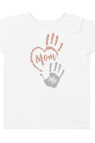 Toddler Short Sleeve - "Handprint Heart" Tee