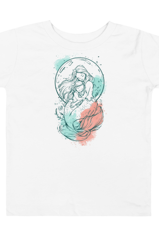 Toddler Short Sleeve - "Mermaid Moments" Tee