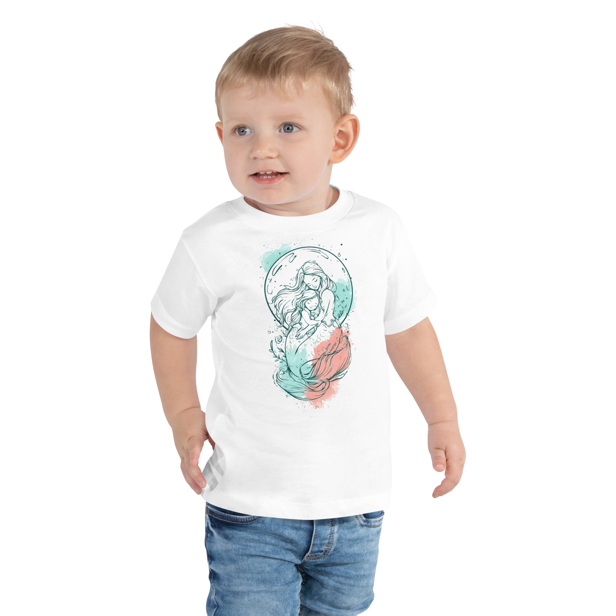 Toddler Short Sleeve - "Mermaid Moments" Tee - Image 2