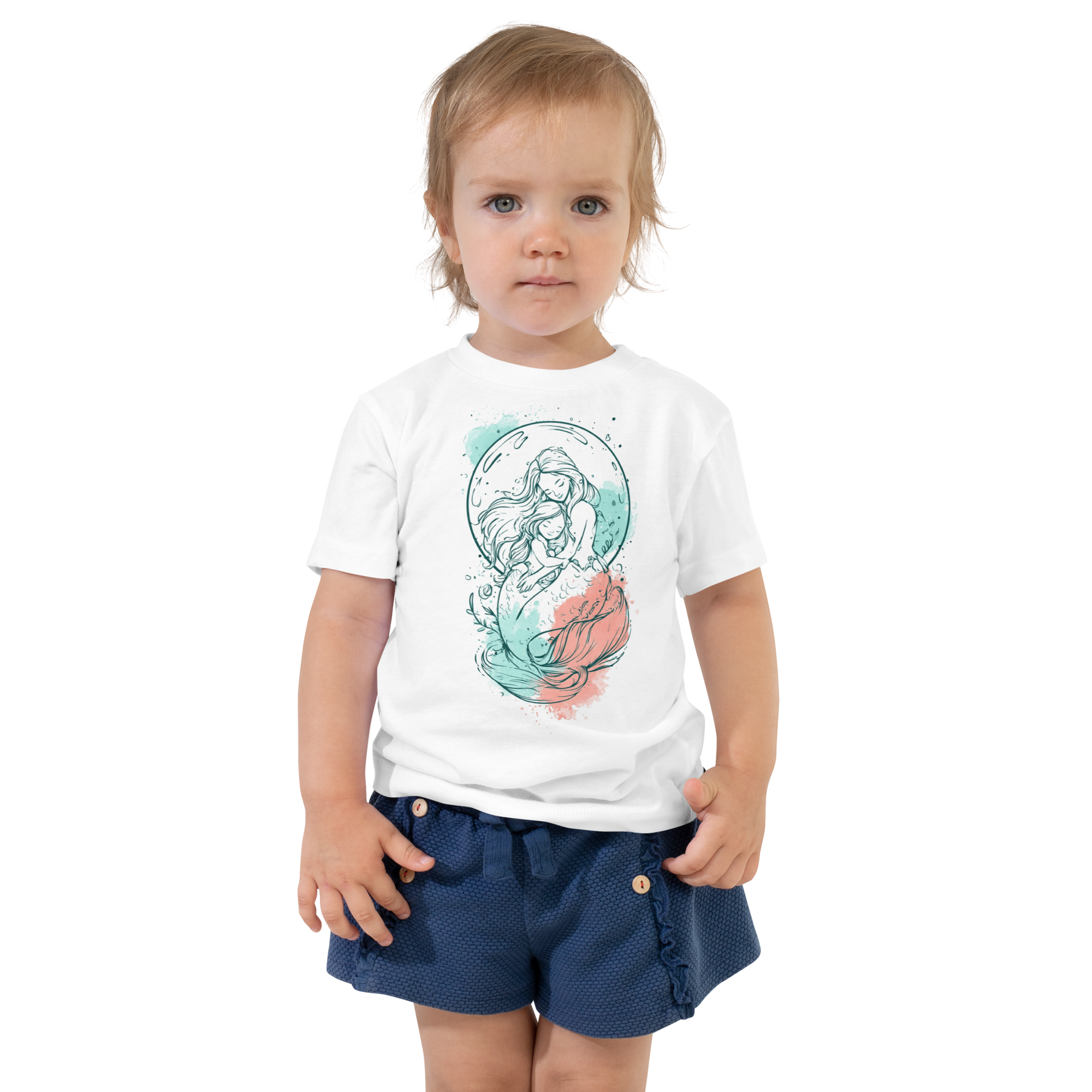 Toddler Short Sleeve - "Mermaid Moments" Tee - Image 4