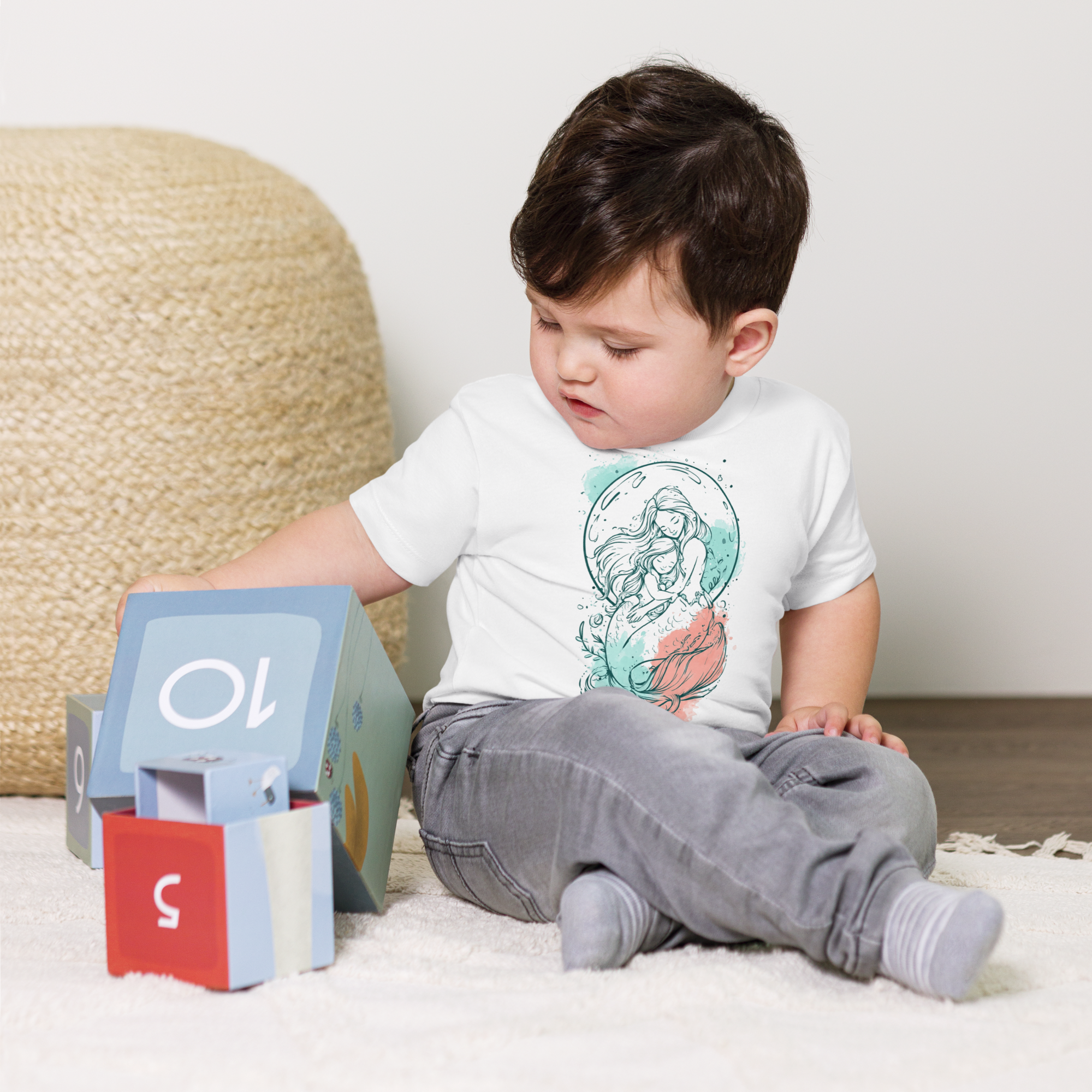 Toddler Short Sleeve - "Mermaid Moments" Tee - Image 5