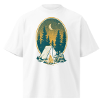 Unisex organic oversized high neck - "Ember & Tales" t-shirt