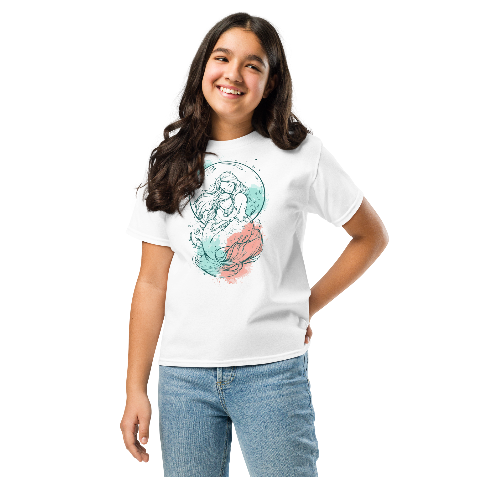 Youth classic - "Mermaid Moments" tee - Image 3