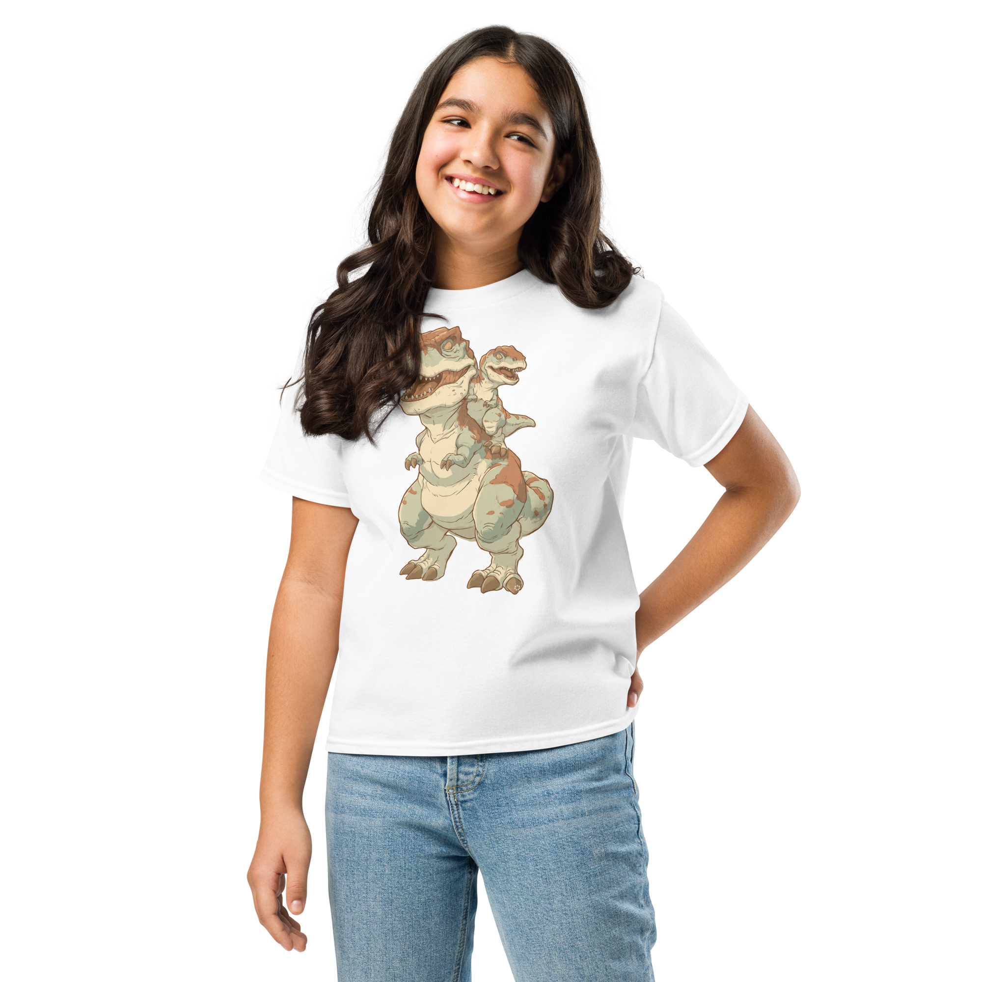 Youth classic - "T-Rex Tandem" tee - Image 3