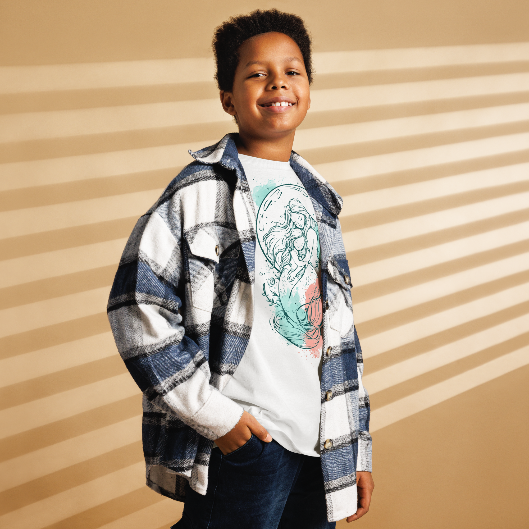 Youth classic - "Mermaid Moments" tee - Image 4